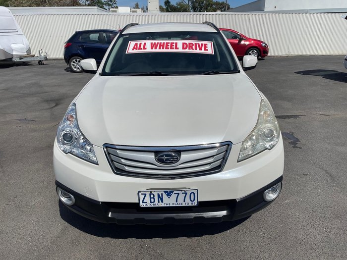 2012 Subaru Outback 2.5i 4GEN MY12 AWD Satin White Pearl