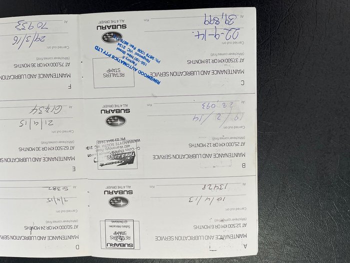 2012 Subaru Outback 2.5i 4GEN MY12 AWD Satin White Pearl