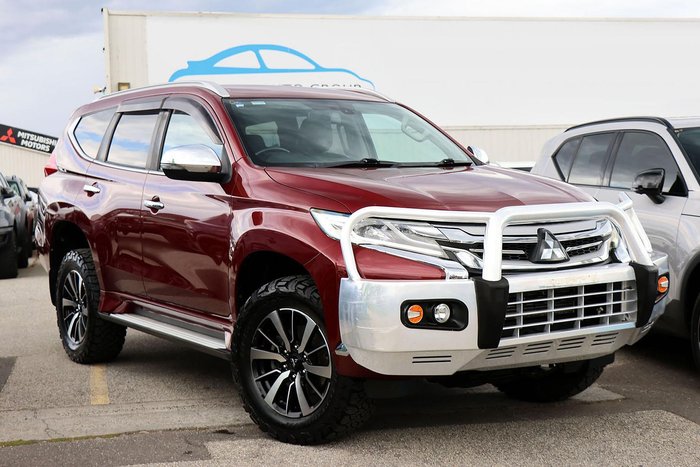 2019 Mitsubishi Pajero Sport GLS QE MY19 4X4 Dual Range Maroon