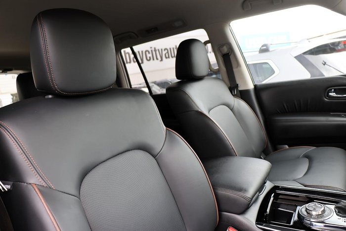 2024 Nissan Patrol Warrior Y62 MY24 4X4 Dual Range Black Obsidian