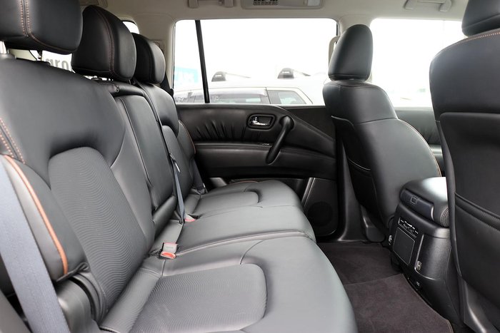 2024 Nissan Patrol Warrior Y62 MY24 4X4 Dual Range Black Obsidian