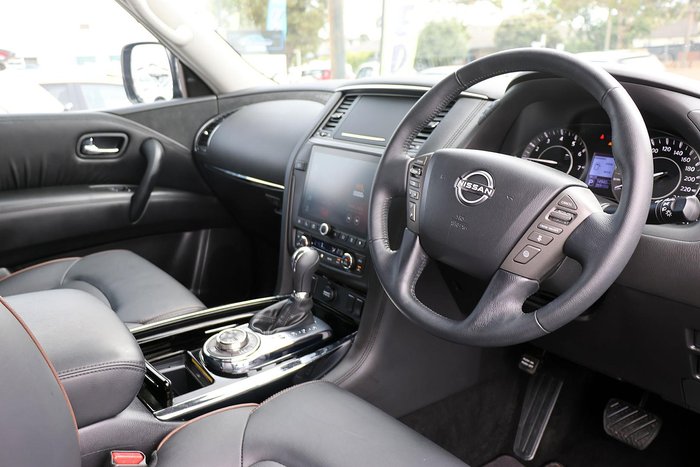 2024 Nissan Patrol Warrior Y62 MY24 4X4 Dual Range Black Obsidian