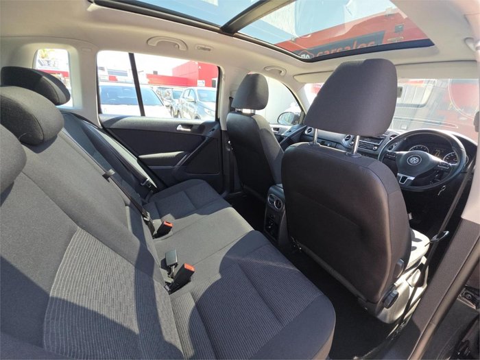 2012 Volkswagen Tiguan 132TSI Pacific 5N MY13 Four Wheel Drive Deep Black