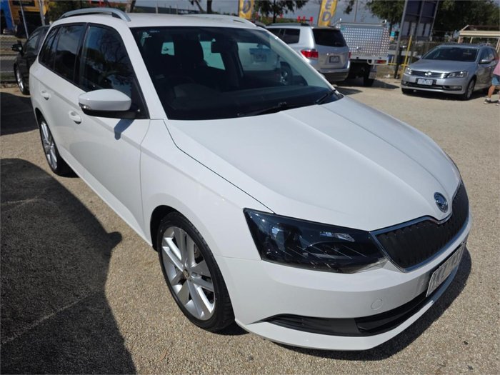2017 SKODA Fabia 66TSI NJ MY17 Candy White