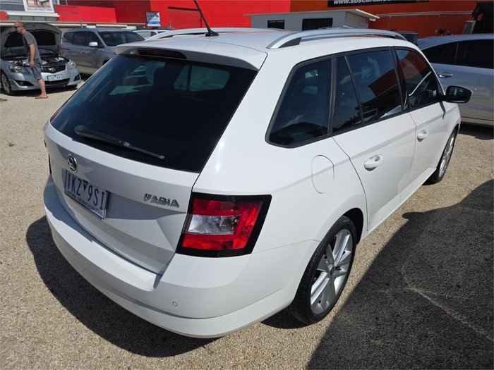 2017 SKODA Fabia 66TSI NJ MY17 Candy White