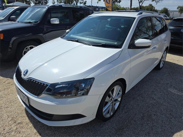 2017 SKODA Fabia 66TSI NJ MY17 Candy White