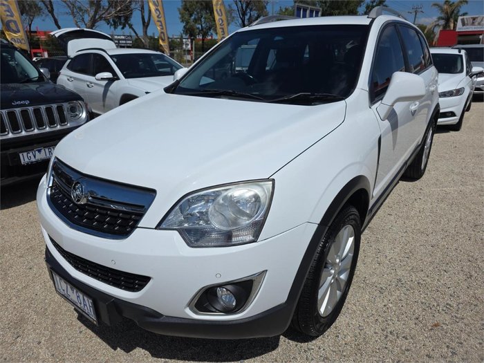 2014 Holden Captiva 5 LT CG MY14 WHITE