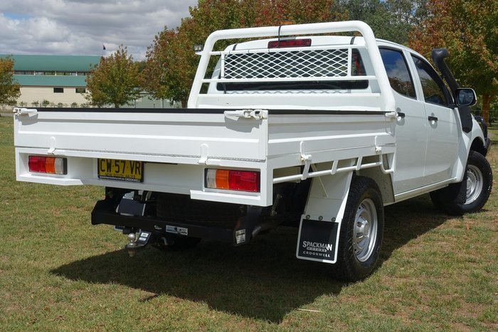 2020 Isuzu D-MAX SX MY19 4X4 Dual Range Splash White