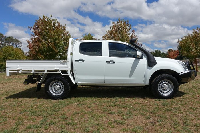 2020 Isuzu D-MAX SX MY19 4X4 Dual Range Splash White