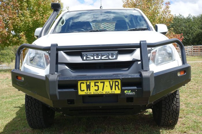 2020 Isuzu D-MAX SX MY19 4X4 Dual Range Splash White