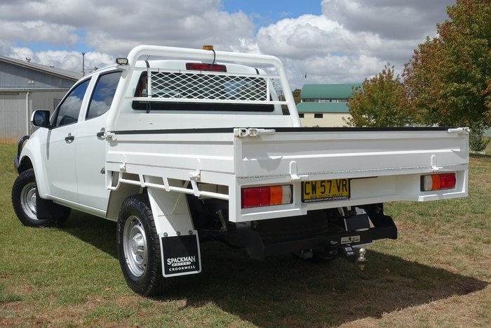 2020 Isuzu D-MAX SX MY19 4X4 Dual Range Splash White