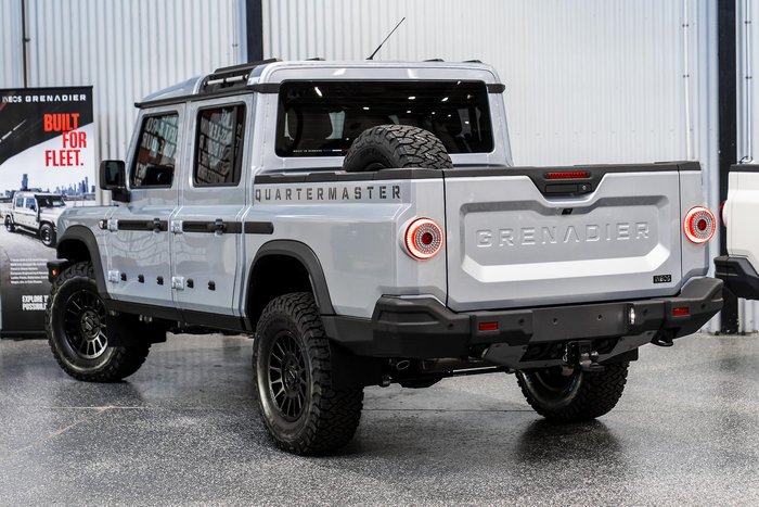 2024 INEOS Grenadier Quartermaster Trialmaster Edition MY24 4X4 Dual Range Sterling Silver