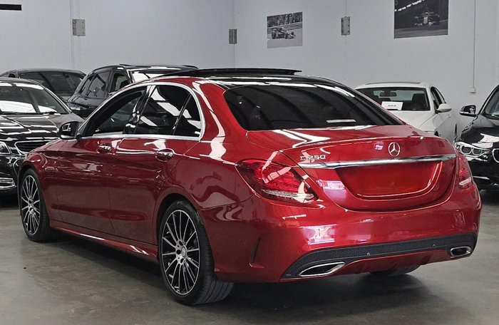 2015 Mercedes-Benz C-Class C250 W205 Hyacinth Red