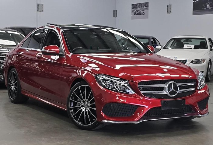 2015 Mercedes-Benz C-Class C250 W205 Hyacinth Red