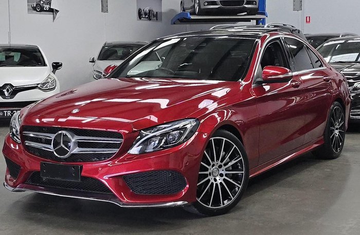 2015 Mercedes-Benz C-Class C250 W205 Hyacinth Red