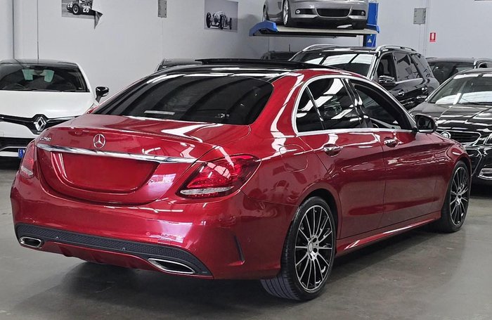 2015 Mercedes-Benz C-Class C250 W205 Hyacinth Red