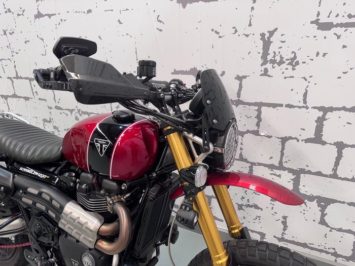 2022 Triumph Scrambler XE Scrambler Red