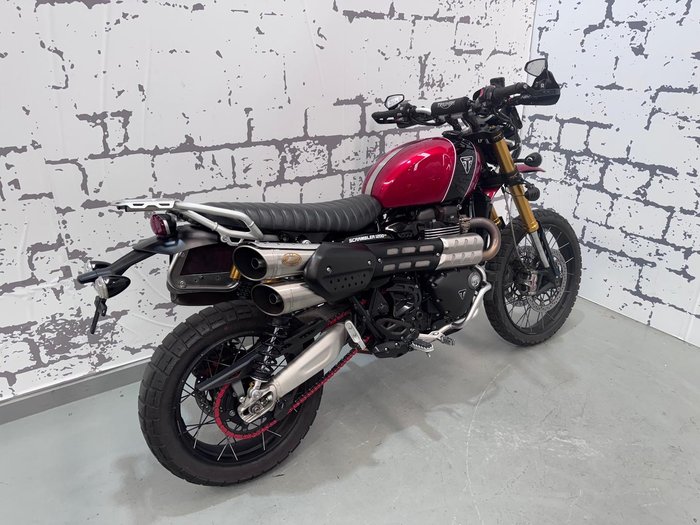 2022 Triumph Scrambler XE Scrambler Red