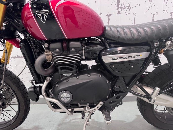 2022 Triumph Scrambler XE Scrambler Red