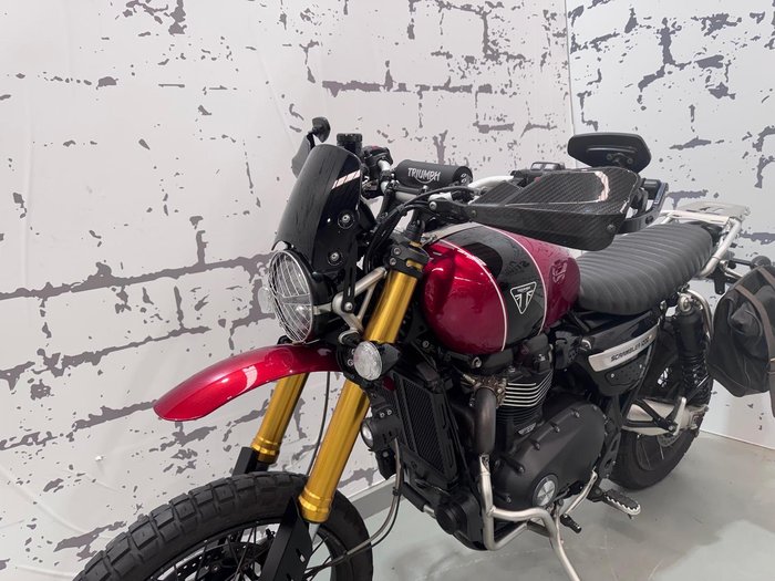 2022 Triumph Scrambler XE Scrambler Red