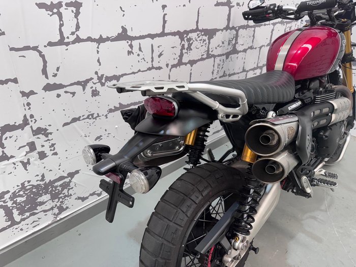 2022 Triumph Scrambler XE Scrambler Red