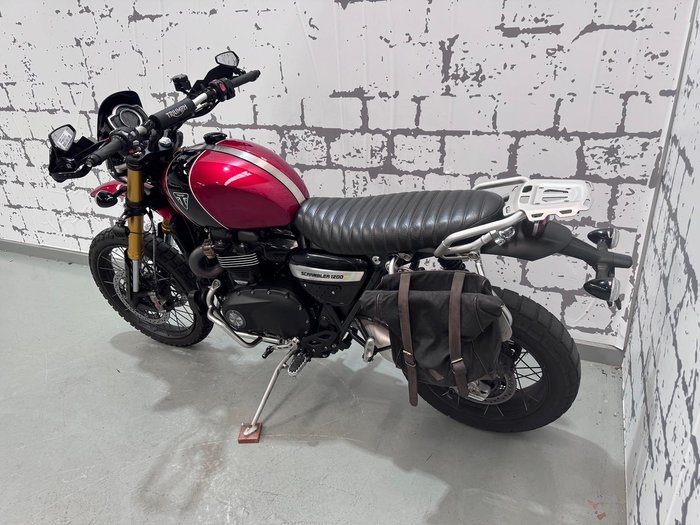2022 Triumph Scrambler XE Scrambler Red