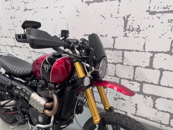 2022 Triumph Scrambler XE Scrambler Red