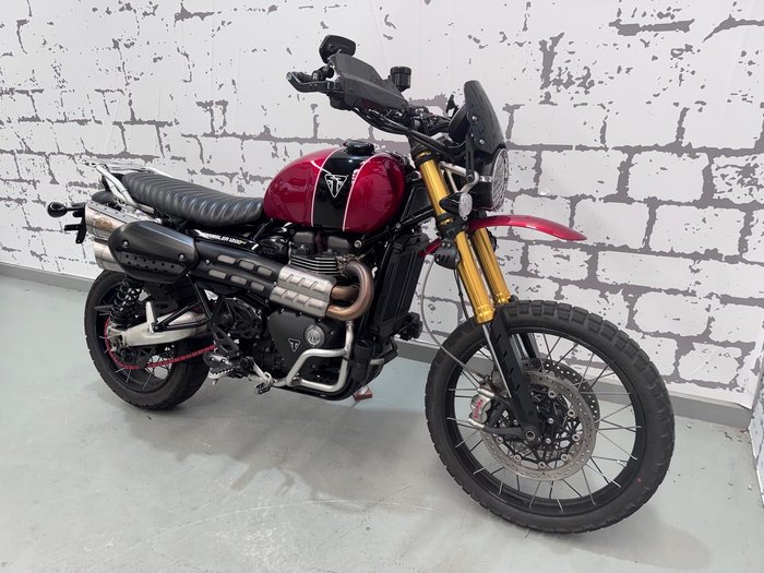 2022 Triumph Scrambler XE Scrambler Red