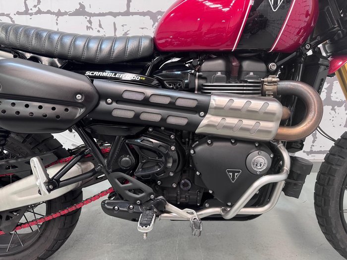 2022 Triumph Scrambler XE Scrambler Red