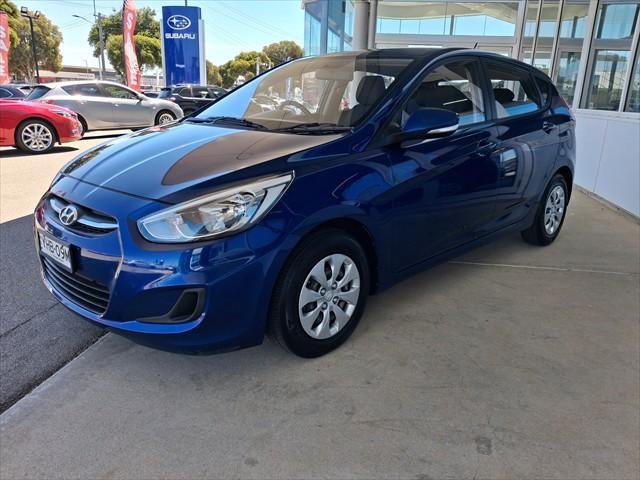 2016 Hyundai Accent Active RB4 MY16 Dazzling Blue