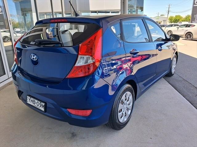 2016 Hyundai Accent Active RB4 MY16 Dazzling Blue