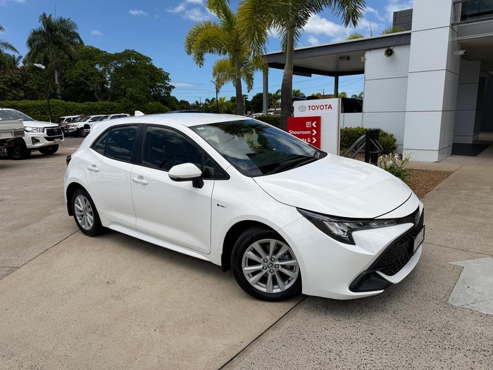 2024 Toyota Corolla Ascent Sport Hybrid ZWE219R Glacier White