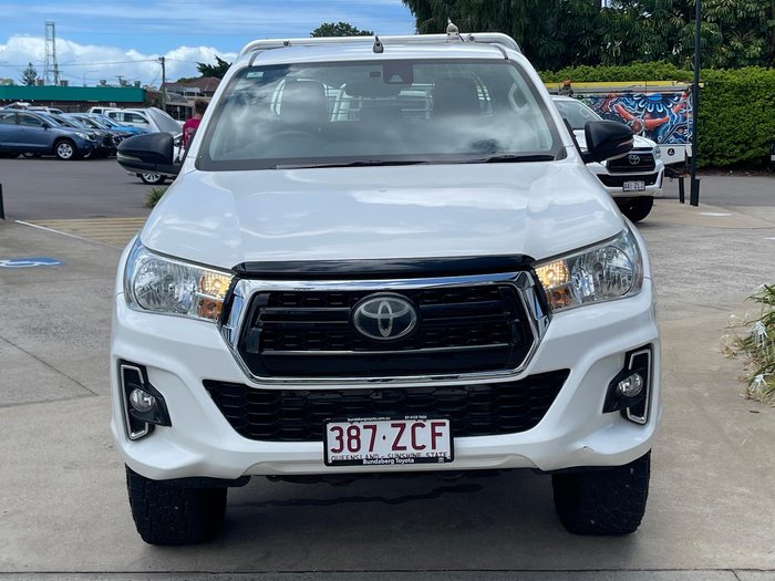 2019 Toyota Hilux SR GUN126R 4X4 Dual Range Glacier White