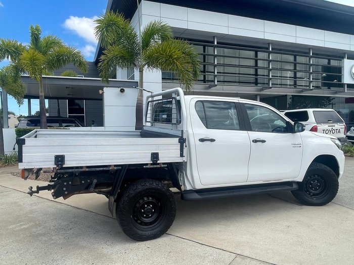 2019 Toyota Hilux SR GUN126R 4X4 Dual Range Glacier White
