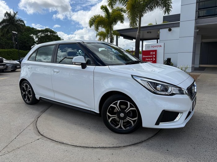 2021 MG MG3 Excite MY21 Dover White