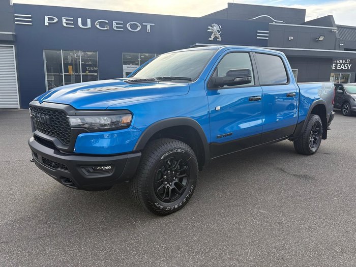 2025 RAM 1500 Rebel Hurricane SO DT MY25 4X4 Dual Range Hydro Blue