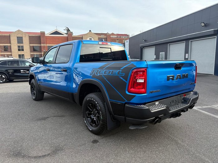 2025 RAM 1500 Rebel Hurricane SO DT MY25 4X4 Dual Range Hydro Blue