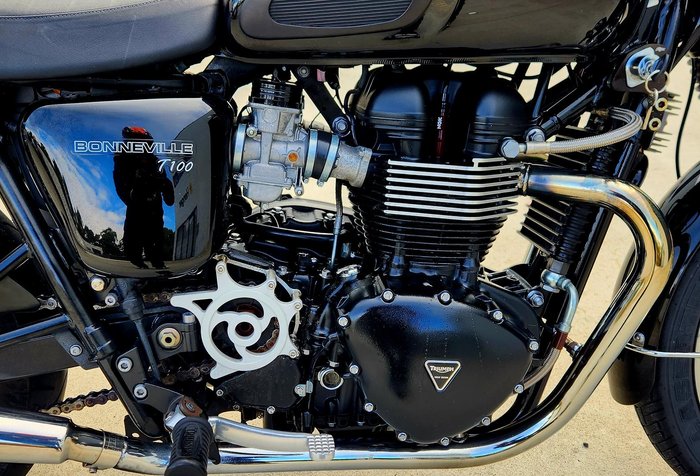 2007 Triumph Bonneville 865 Bonneville Black