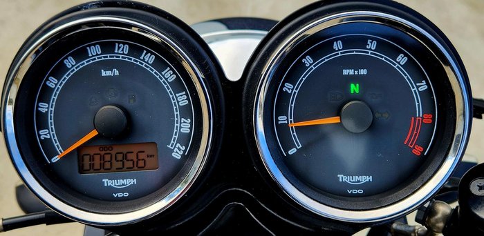 2007 Triumph Bonneville 865 Bonneville Black