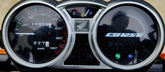 2021 Honda CB125E CB Black