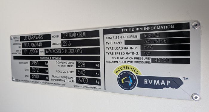 2026 JB Caravans Dirt Road Xtreme (22'6)