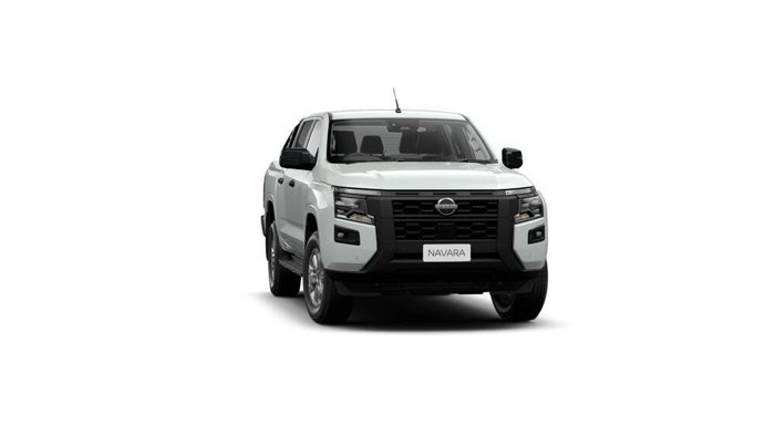 2026 Nissan Navara ST D27 MY26 4X4 Dual Range Alpine White