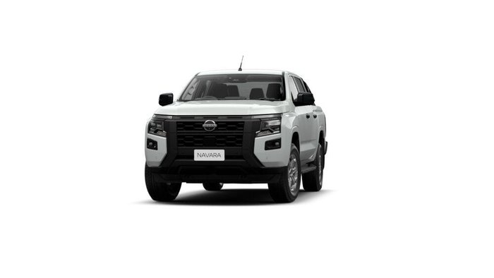 2026 Nissan Navara ST D27 MY26 4X4 Dual Range Alpine White