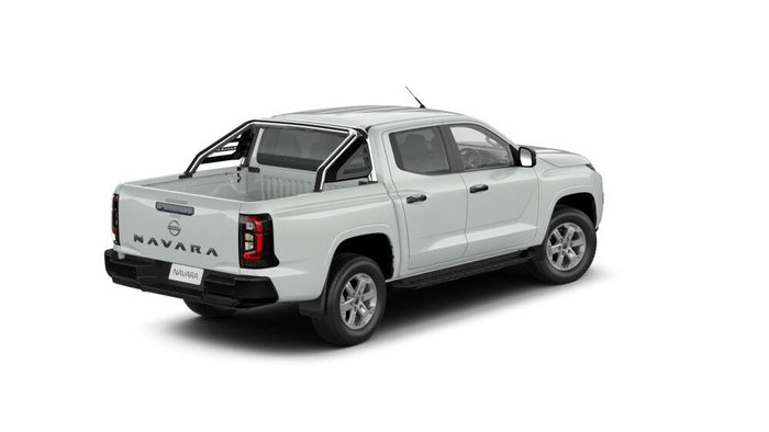 2026 Nissan Navara ST D27 MY26 4X4 Dual Range Alpine White