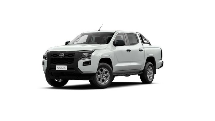 2026 Nissan Navara ST D27 MY26 4X4 Dual Range Alpine White
