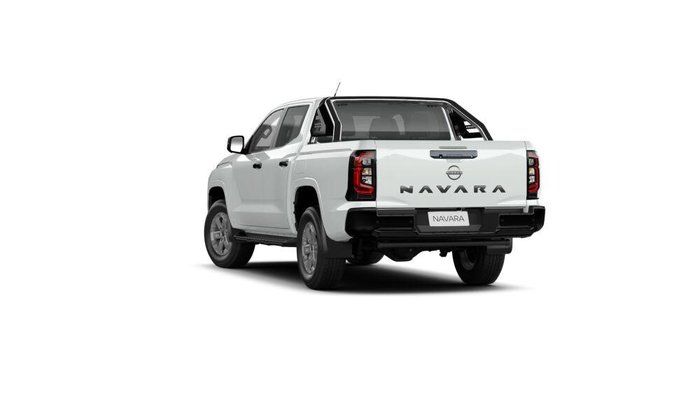 2026 Nissan Navara ST D27 MY26 4X4 Dual Range Alpine White