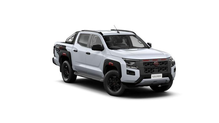 2026 Nissan Navara PRO-4X D27 MY26 4X4 Dual Range Blizzard White