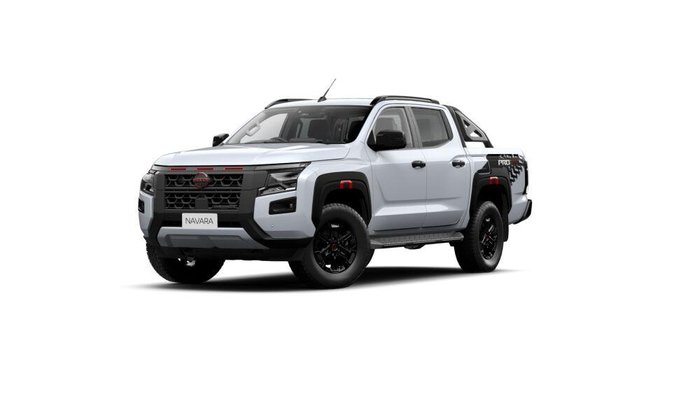 2026 Nissan Navara PRO-4X D27 MY26 4X4 Dual Range Blizzard White
