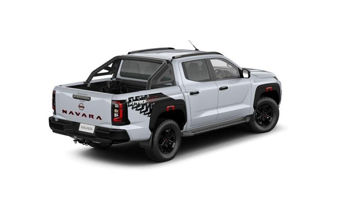 2026 Nissan Navara PRO-4X D27 MY26 4X4 Dual Range Blizzard White