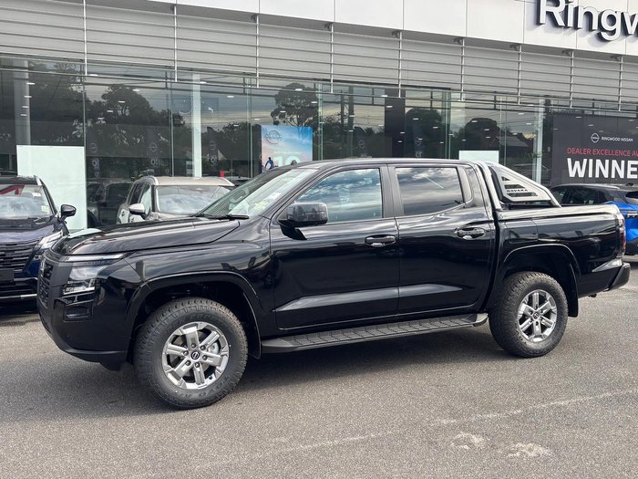 2026 Nissan Navara ST D27 MY26 4X4 Dual Range Midnight Black